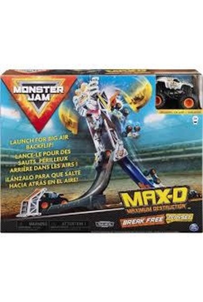 Monster Jam Max-D Break Free Playset 5+
