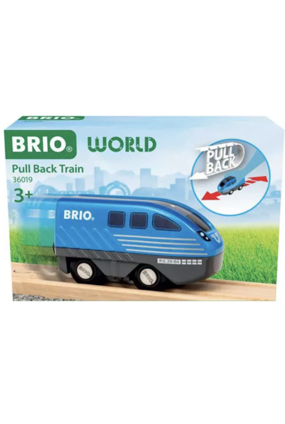 Brio Pull Back Train  3+