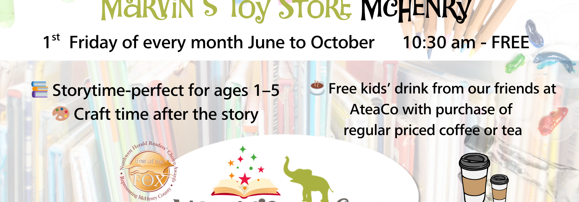 Story & Craft Every First Friday