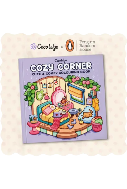 Cozy Corner Cute & Comfy Coloring Book