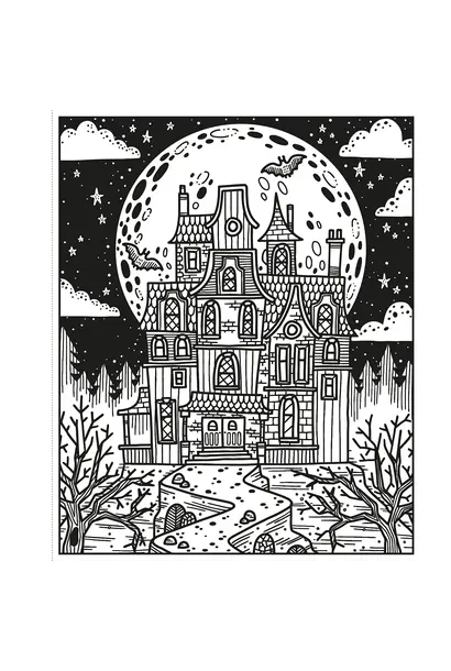 Halloween Magic Painting Book  5+