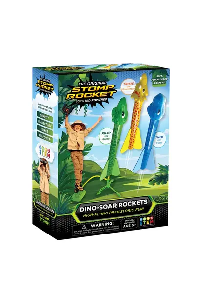 Dinosaur Stomp Rocket  6+