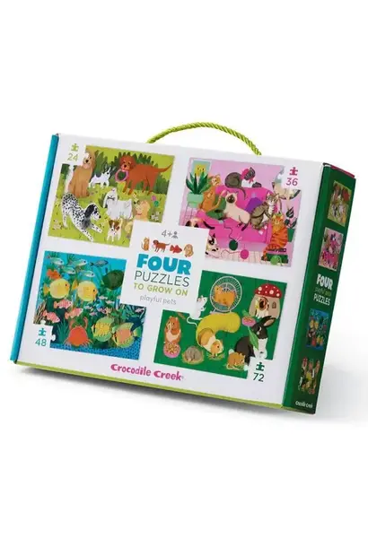 Four Puzzles/Playful Pets