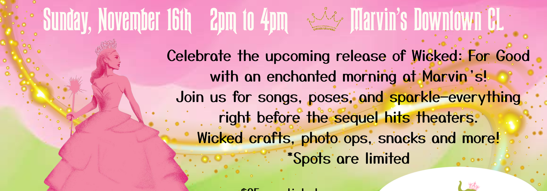 Wickedly Wonderful Afternoon with Glinda the Good Witch