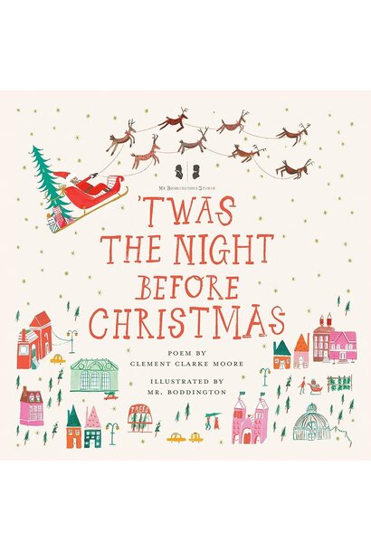 Twas the Night Before Christmas illustrated by Mr. Boddington