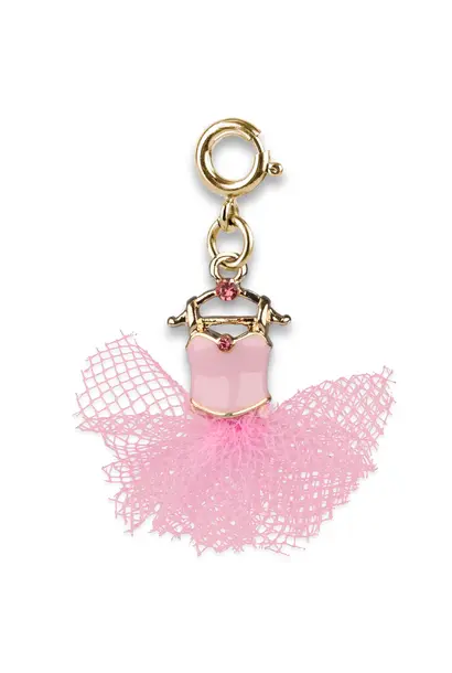 Gold Ballet Tutu Charm