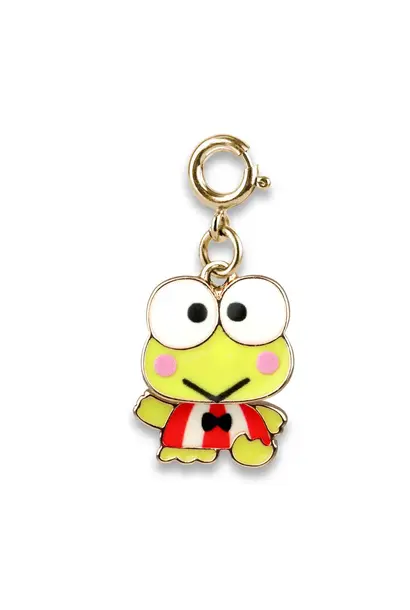 Gold Swivel Keroppi Charm