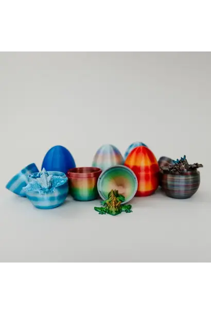 Ruby 3D Mystery Dragon Eggs Small 4+