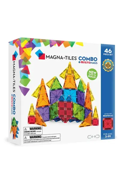Magna-Tiles MicroMAGS Combo Set 46pcs