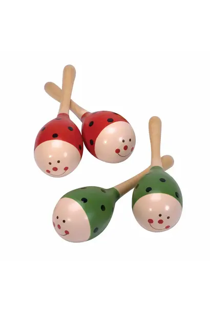 Maracas Red/Green 3+