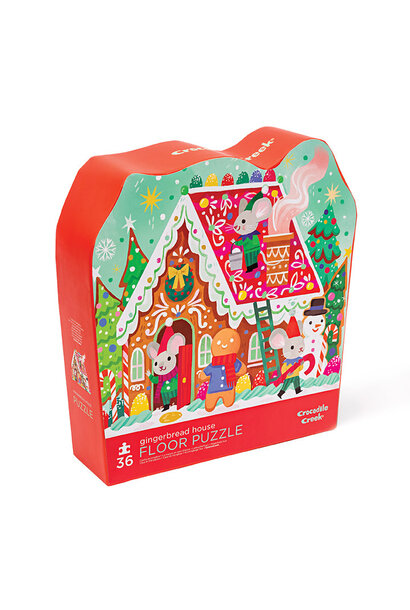 36-pc Puzzle /Gingerbread House