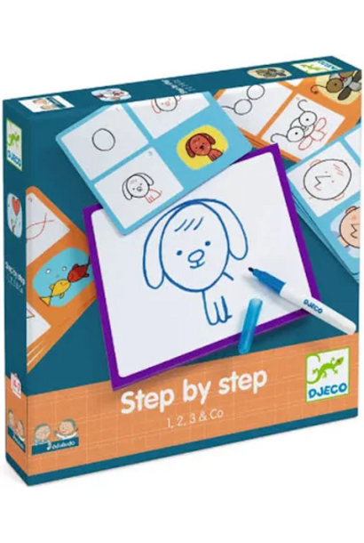 Step by Step How to Draw 1 2 3 & Co.  4+