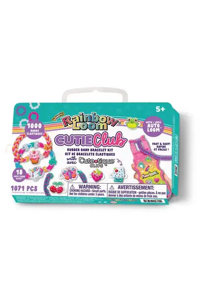 Rainbow Loom Cutie Club  5+