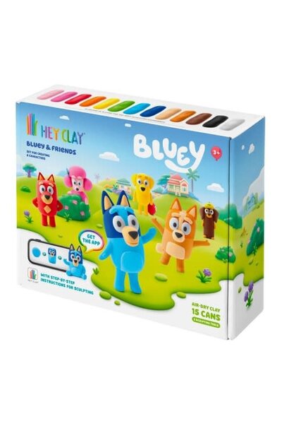 Hey Clay Bluey and Friends 3+