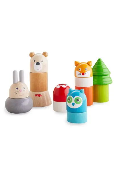 Forest Friends Wooden Stacking Toy 18m+