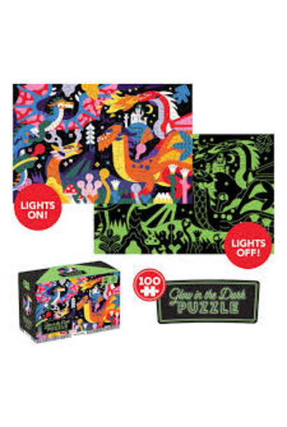 Glow in the Dark Puzzle 100 pcs