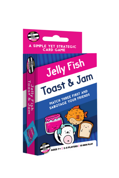 Jelly Fish Toast & Jam  7+