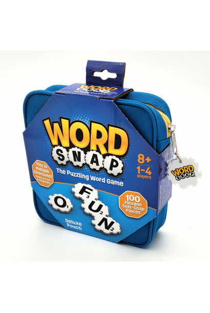 Wordsnap Game  w/Canvas Zip Pouch  8+