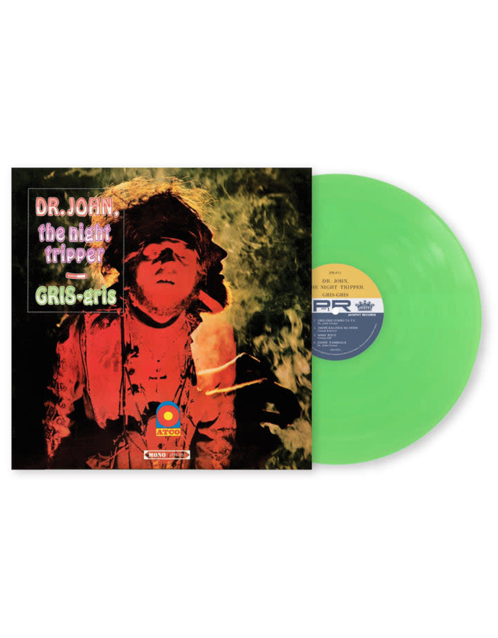 Jackpot Records Dr. John - Gris Gris - Mono - Limited Edition Green Vinyl LP