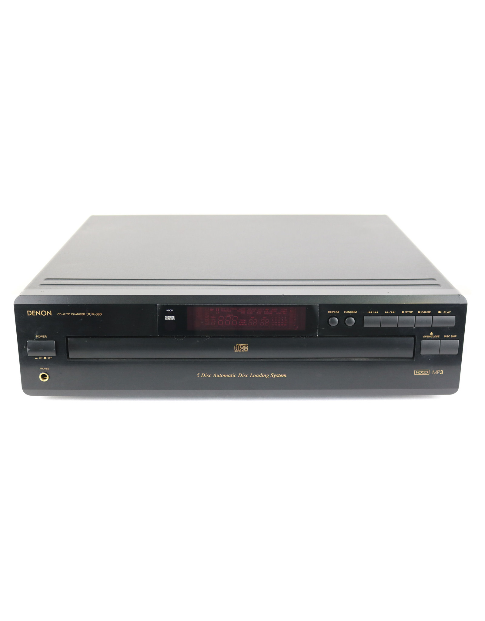 Denon Denon DCM-380 5-Disc CD Player USED