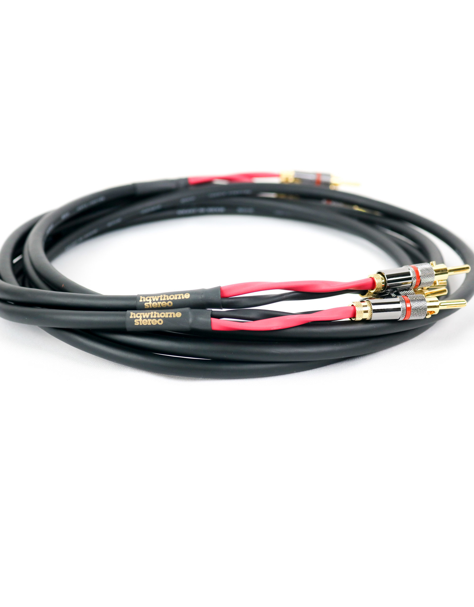 Blue Jeans Cable Blue Jeans X Hawthorne Stereo Speaker Cables "Good"
