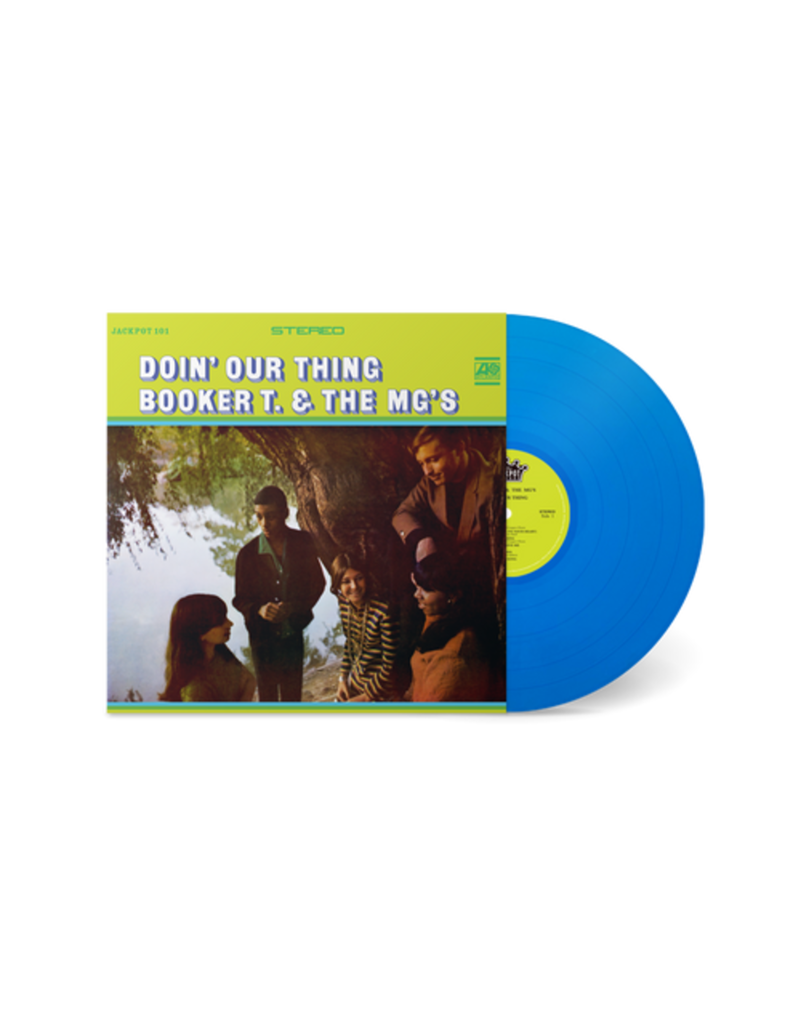 Jackpot Records Booker T & the MG's - Doin' Our Thing - Blue Vinyl LP