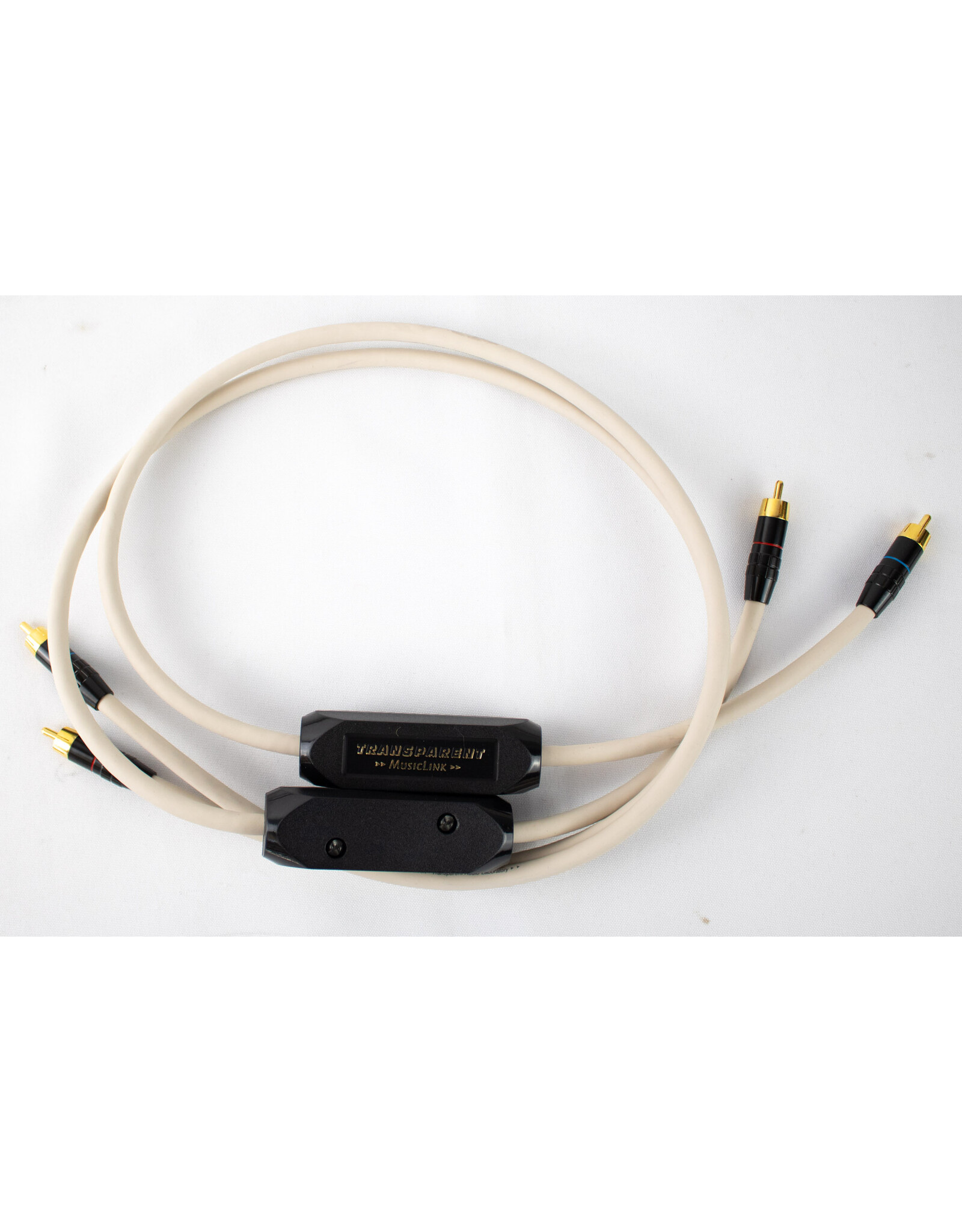 Transparent Transparent Audio MusicLink RCA Cables 1M USED