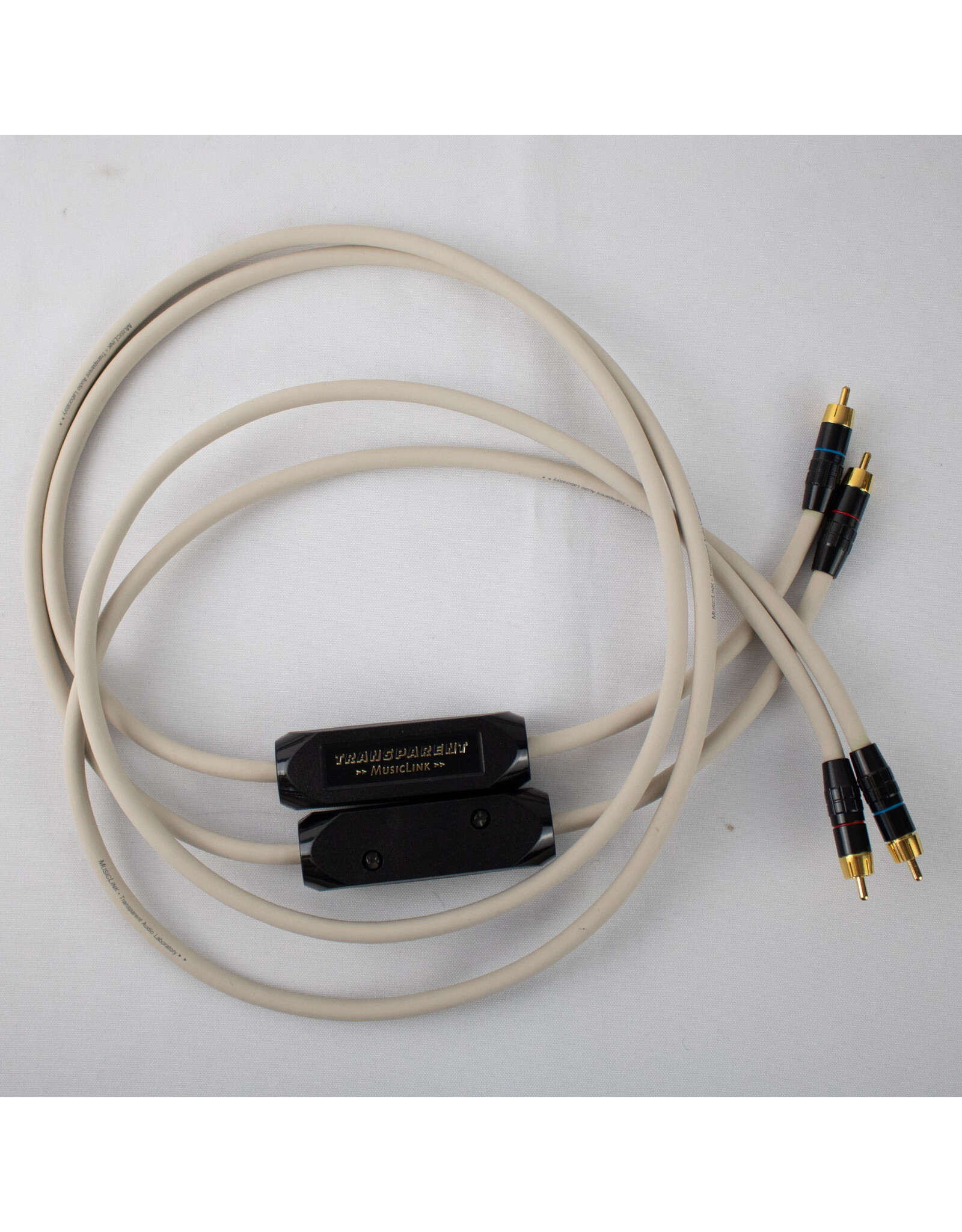 Transparent Transparent Audio MusicLink RCA Cables 1.5M USED
