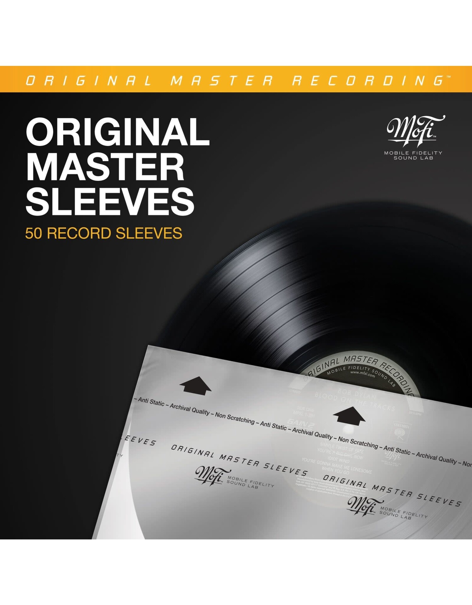 MoFi MoFi Original Master Record Inner Sleeves (Pack of 50)