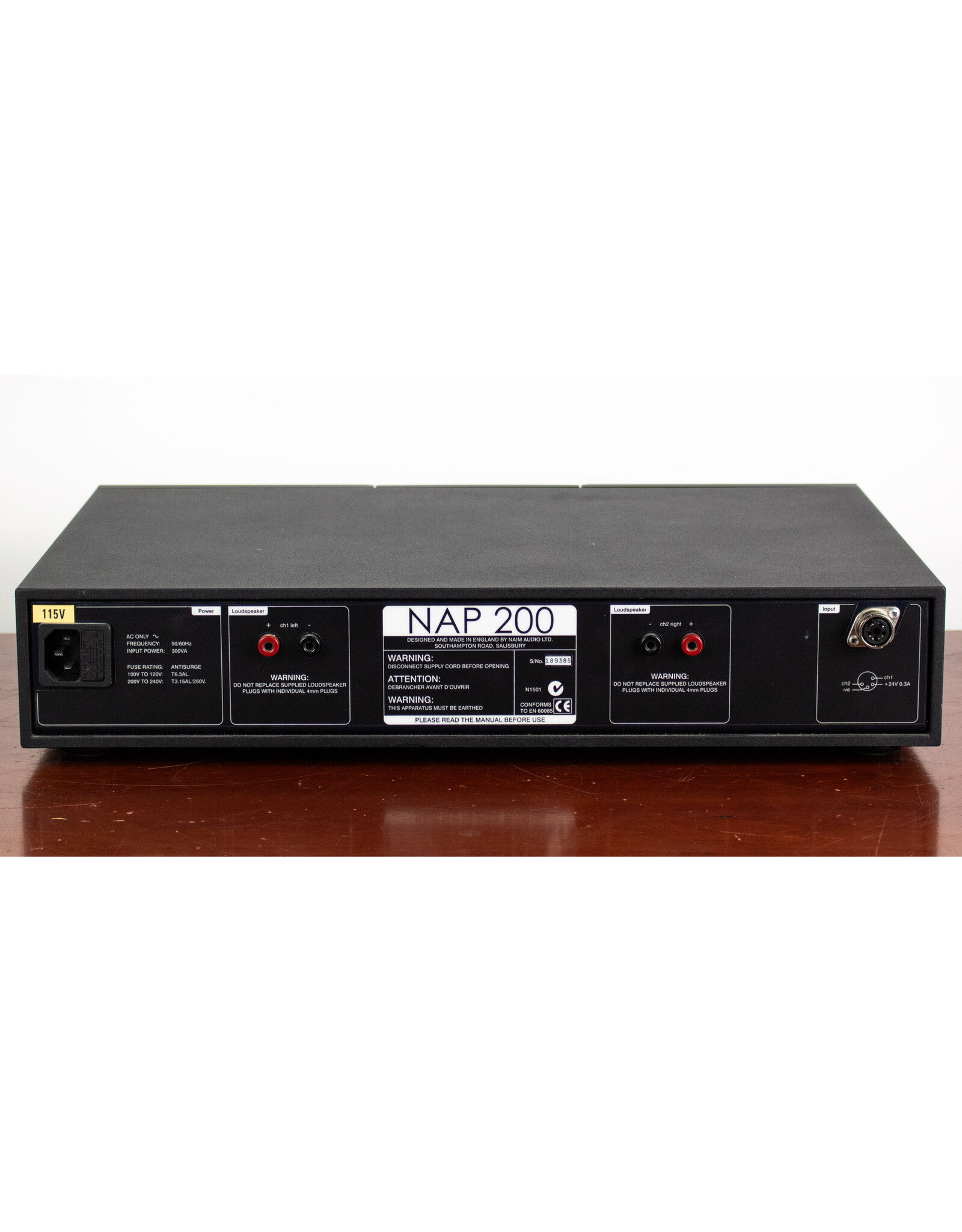 Naim Audio Naim Audio NAP 200 Power Amplifier USED
