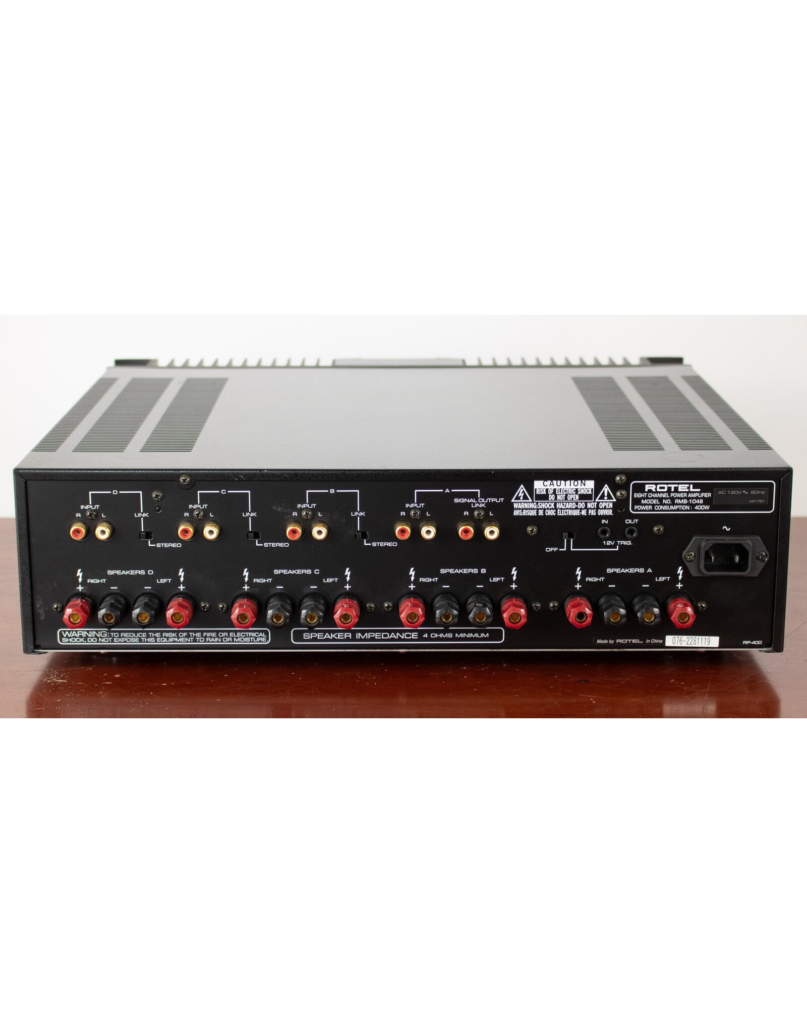 Rotel Rotel RMB-1048 8ch Power Amp USED