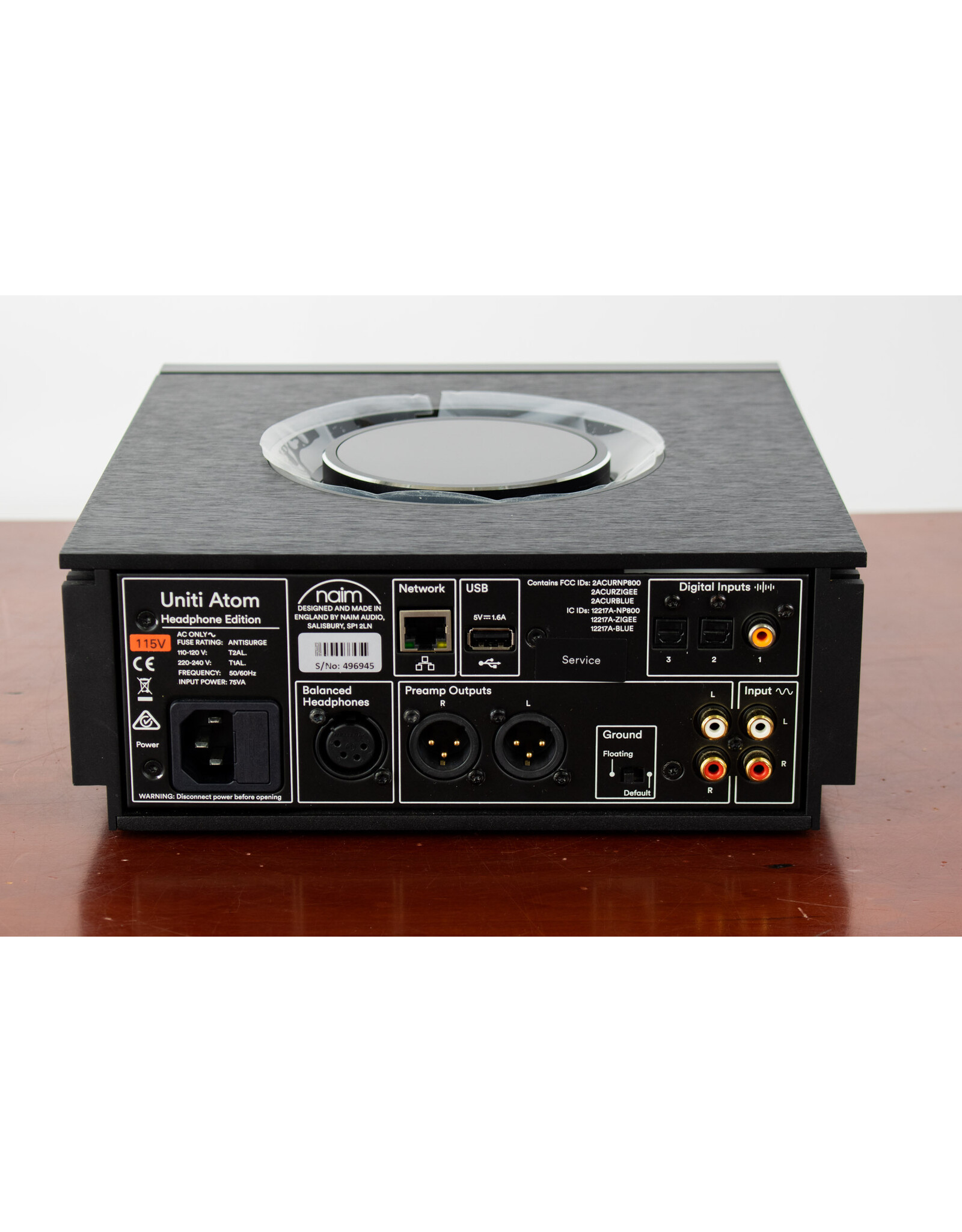 Naim Audio Naim Audio Uniti Atom Headphone Editon Network Player USED