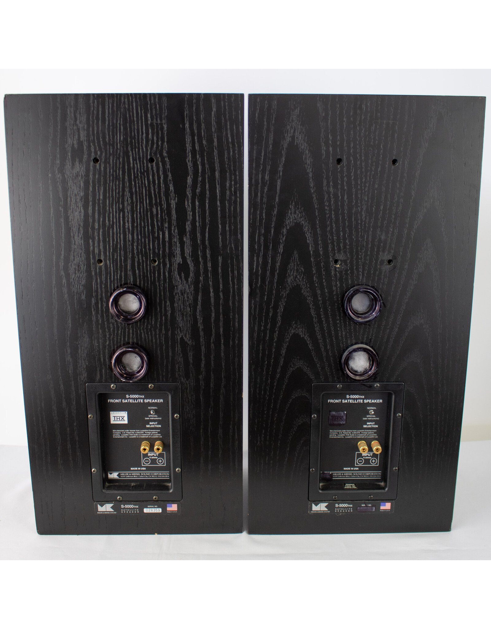 M&K M&K S-5000THX Bookshelf Speakers USED