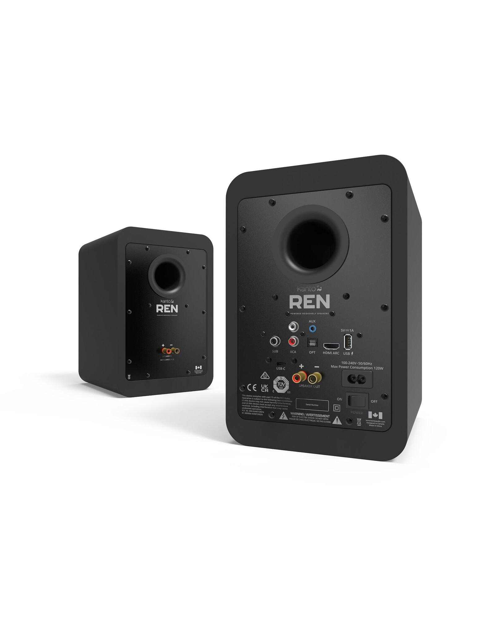Kanto Kanto REN Powered Bookshelf Speakers