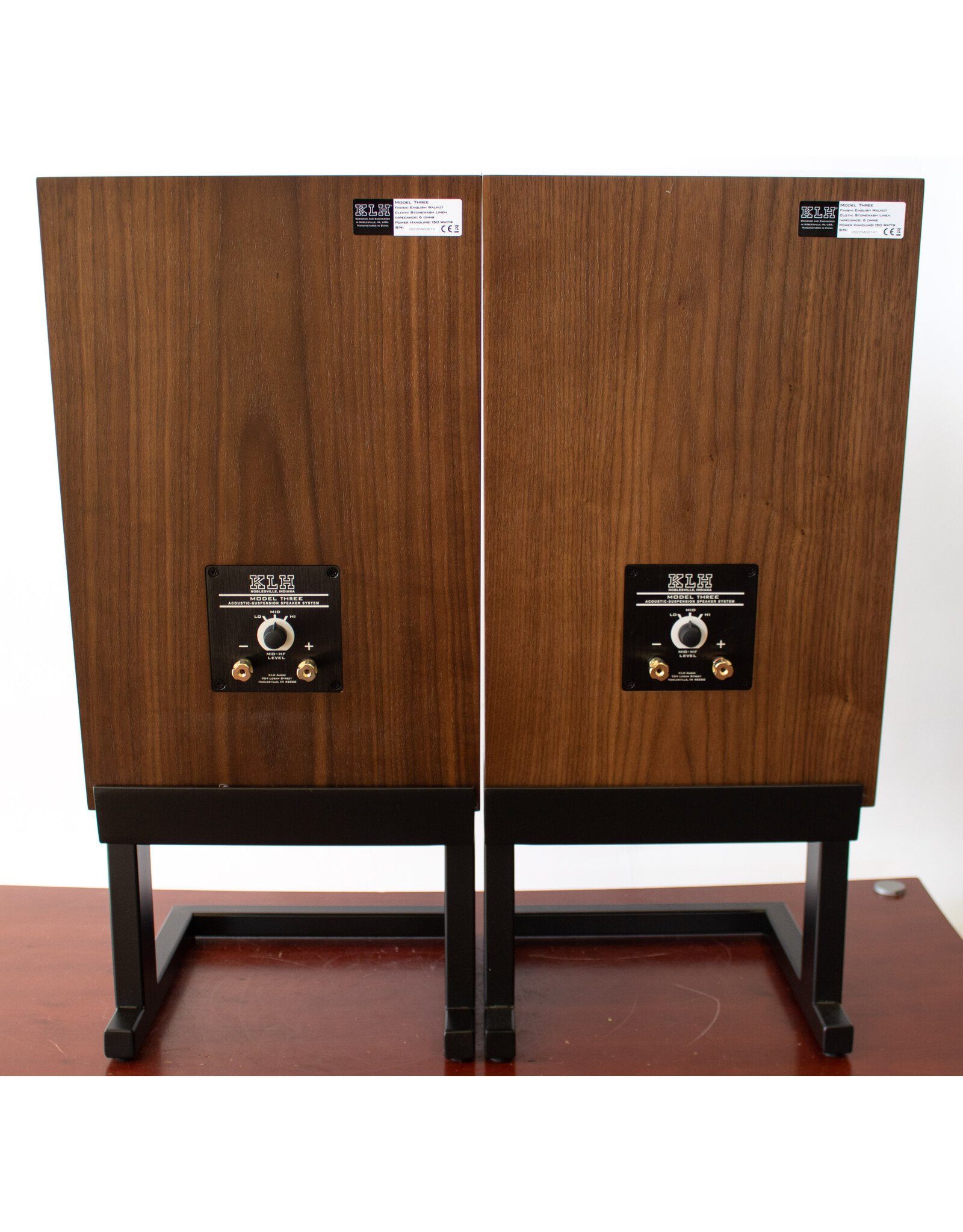 KLH KLH Model Three Floorstanding Speakers USED