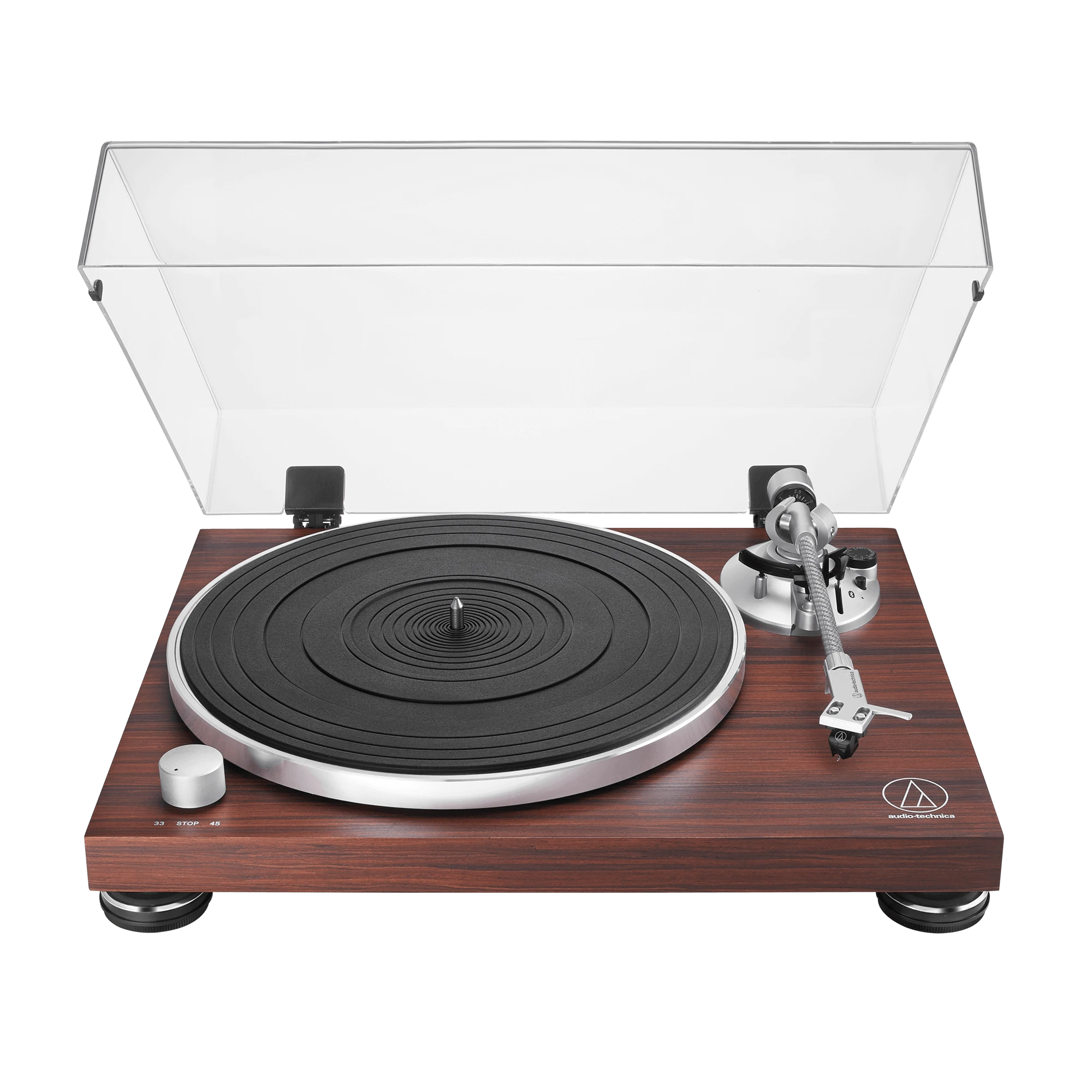 ​【極美品】Audio-Technica AT-LPW50BT ターンテーブル Audio-Technica AT-LPW50BT Turntable - Hawthorne Stereo