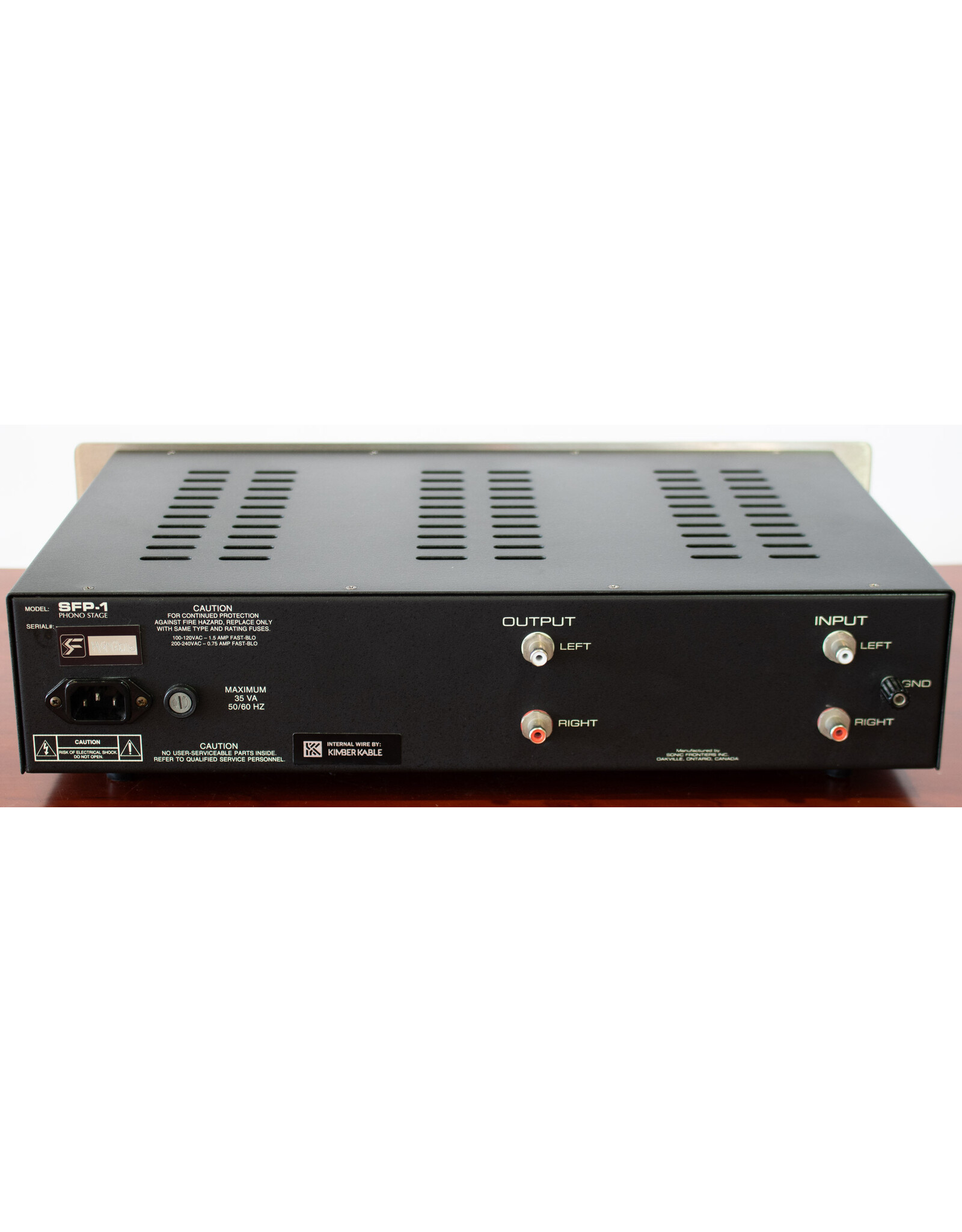 Sonic Frontiers Sonic Frontiers SFP-1 Signature Phono Preamp USED