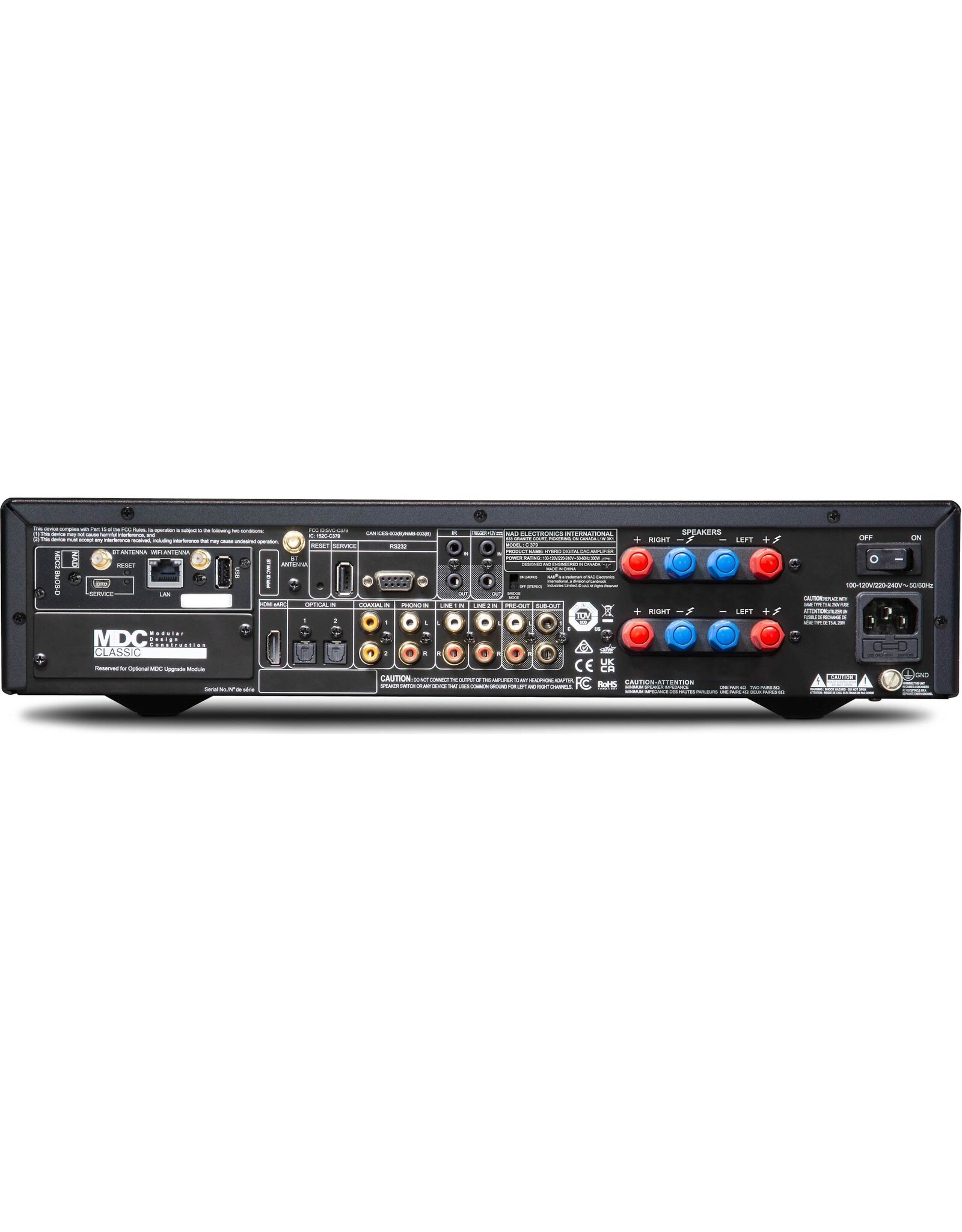 NAD NAD C379 BluOS-D Integrated Amplifier