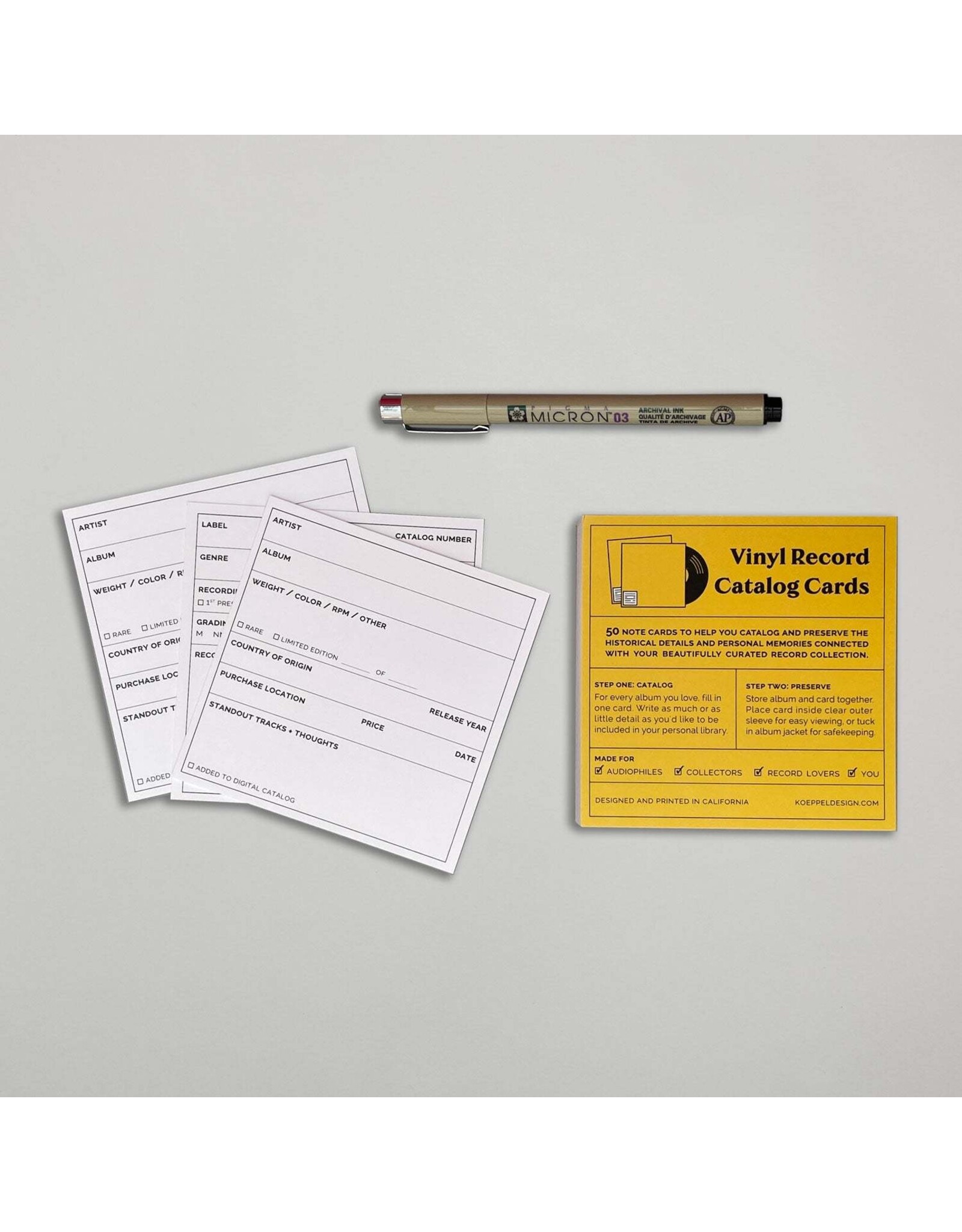 Koeppel Design Koeppel Design Catalog Cards (50 Pack)