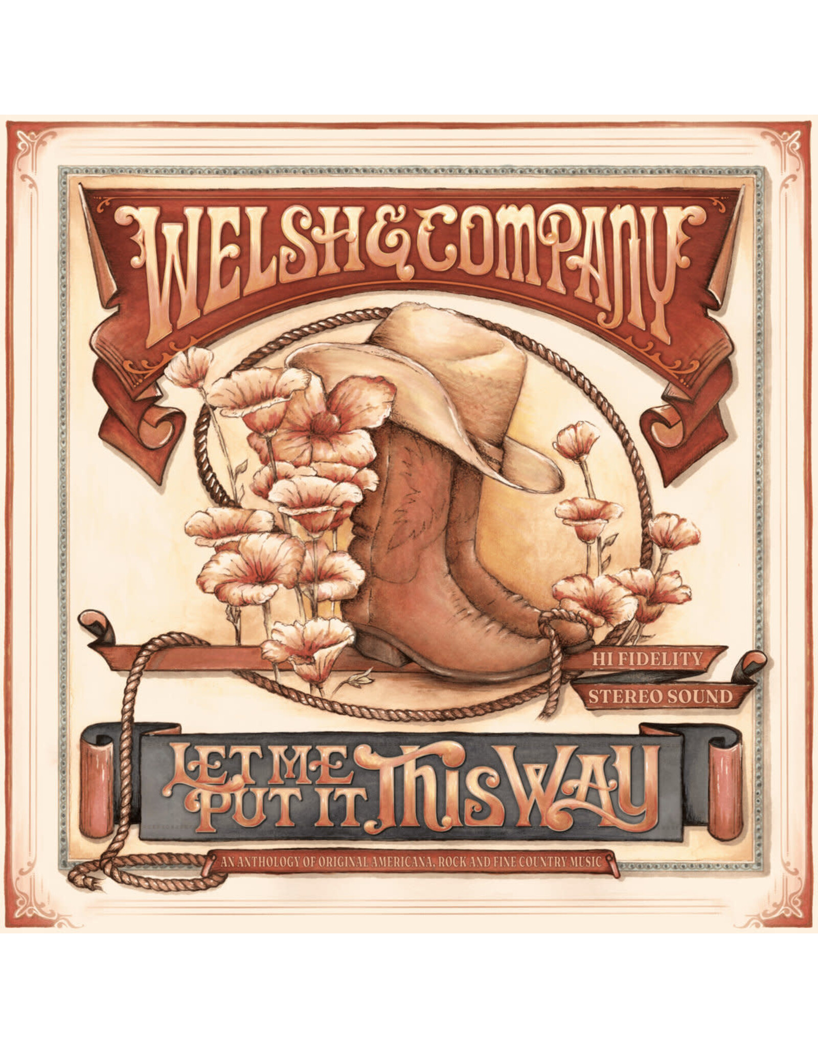 Sub Pop Records Welsh & Company - Let Me Put It This Way  - Vinyl LP