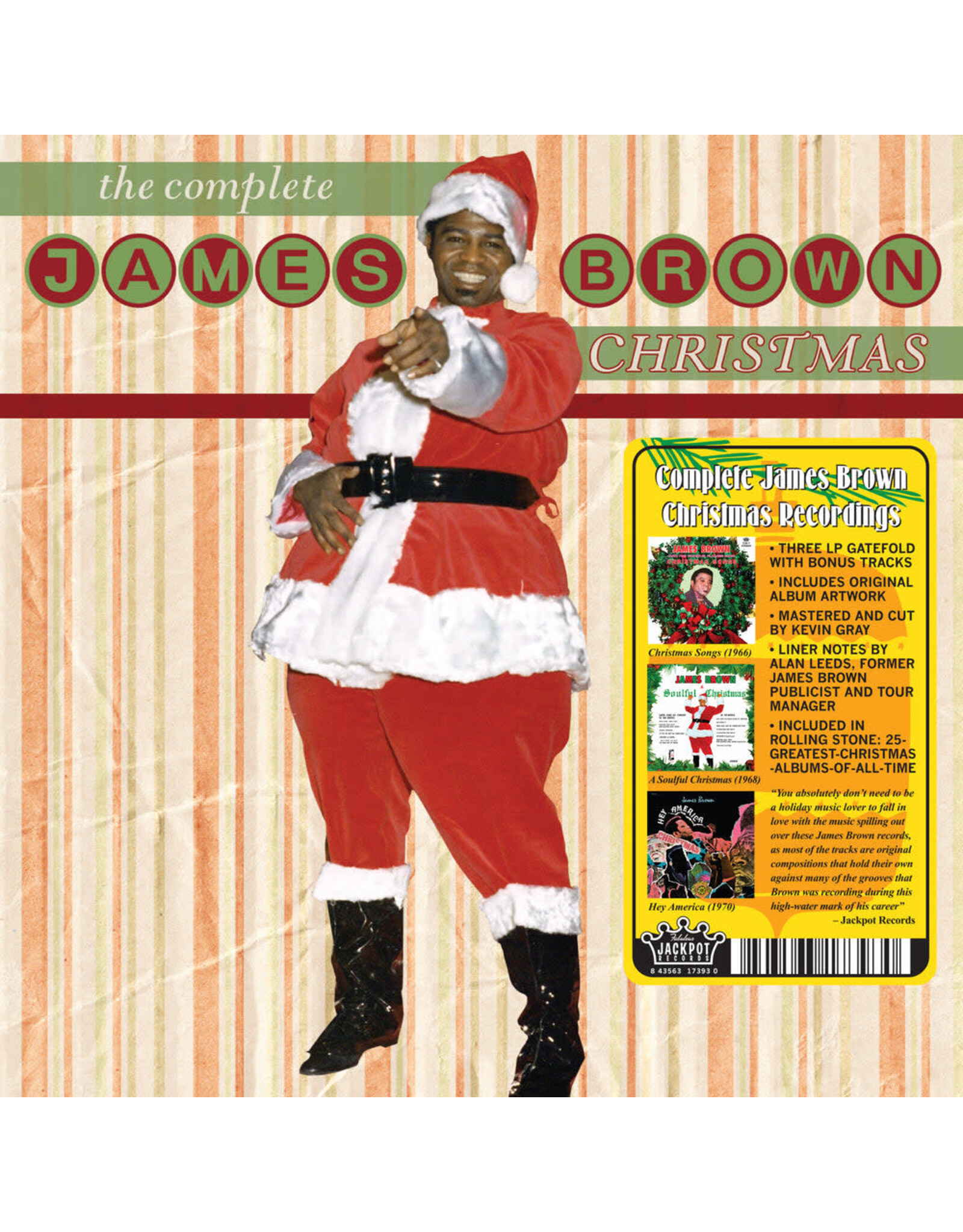 Jackpot Records James Brown - The Complete James Brown Christmas - Vinyl 3LP