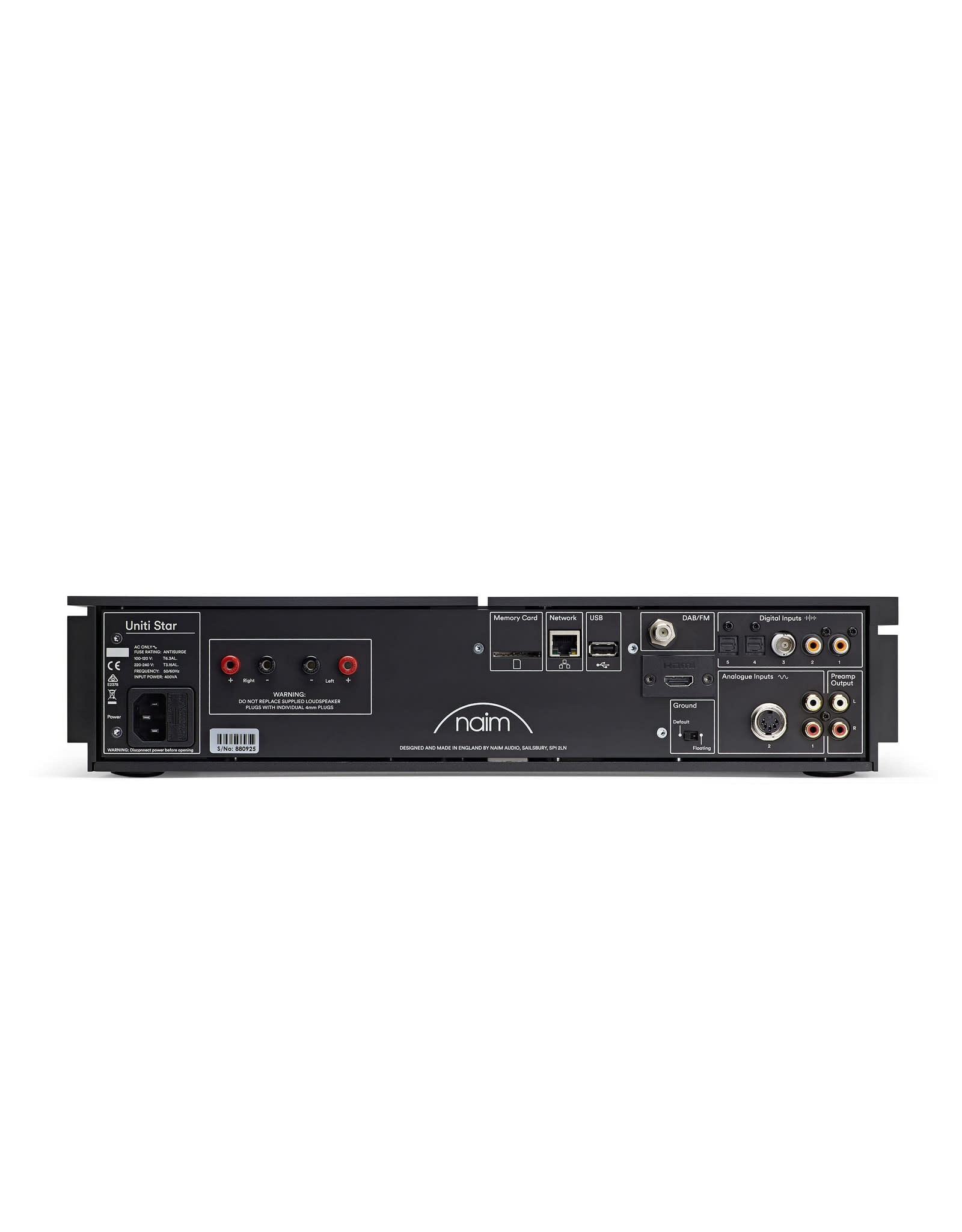 Naim Audio Naim Audio Uniti Star Streaming Integrated Amp FACTORY REFURBISHED