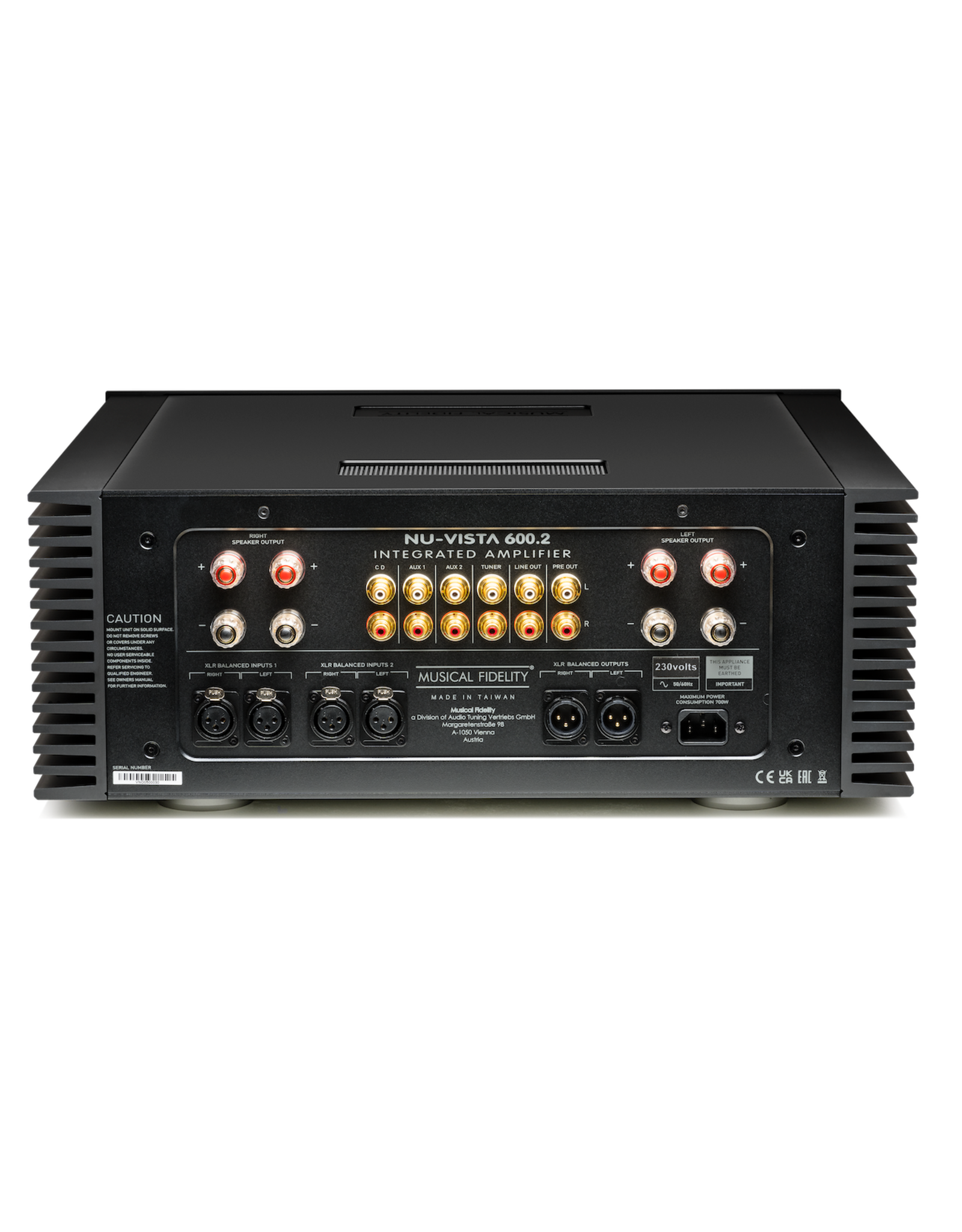 Musical Fidelity Musical Fidelity Nu-Vista 600.2 Integrated Amplifier