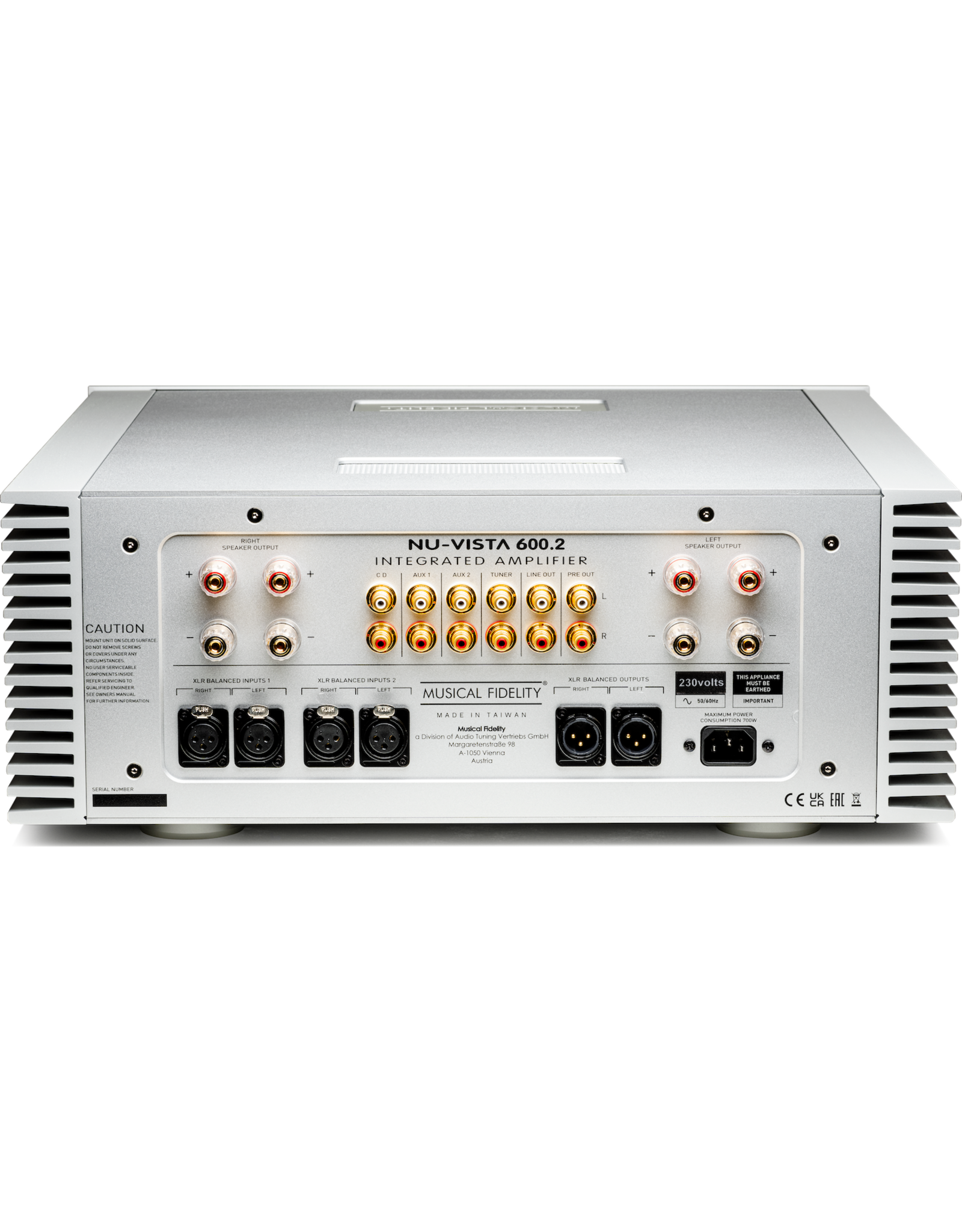 Musical Fidelity Musical Fidelity Nu-Vista 600.2 Integrated Amplifier