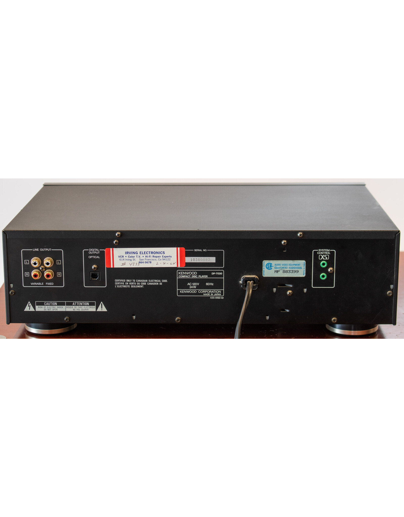 Kenwood Kenwood DP-7030 CD Player USED