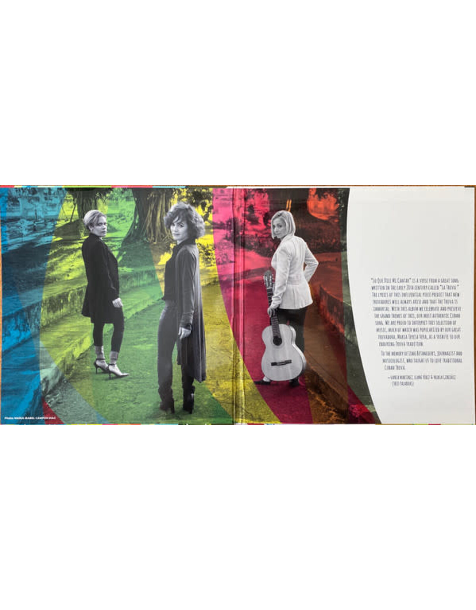 Muxia Music Trio Palabras – Lo Que Dice Mi Cantar - Vinyl LP