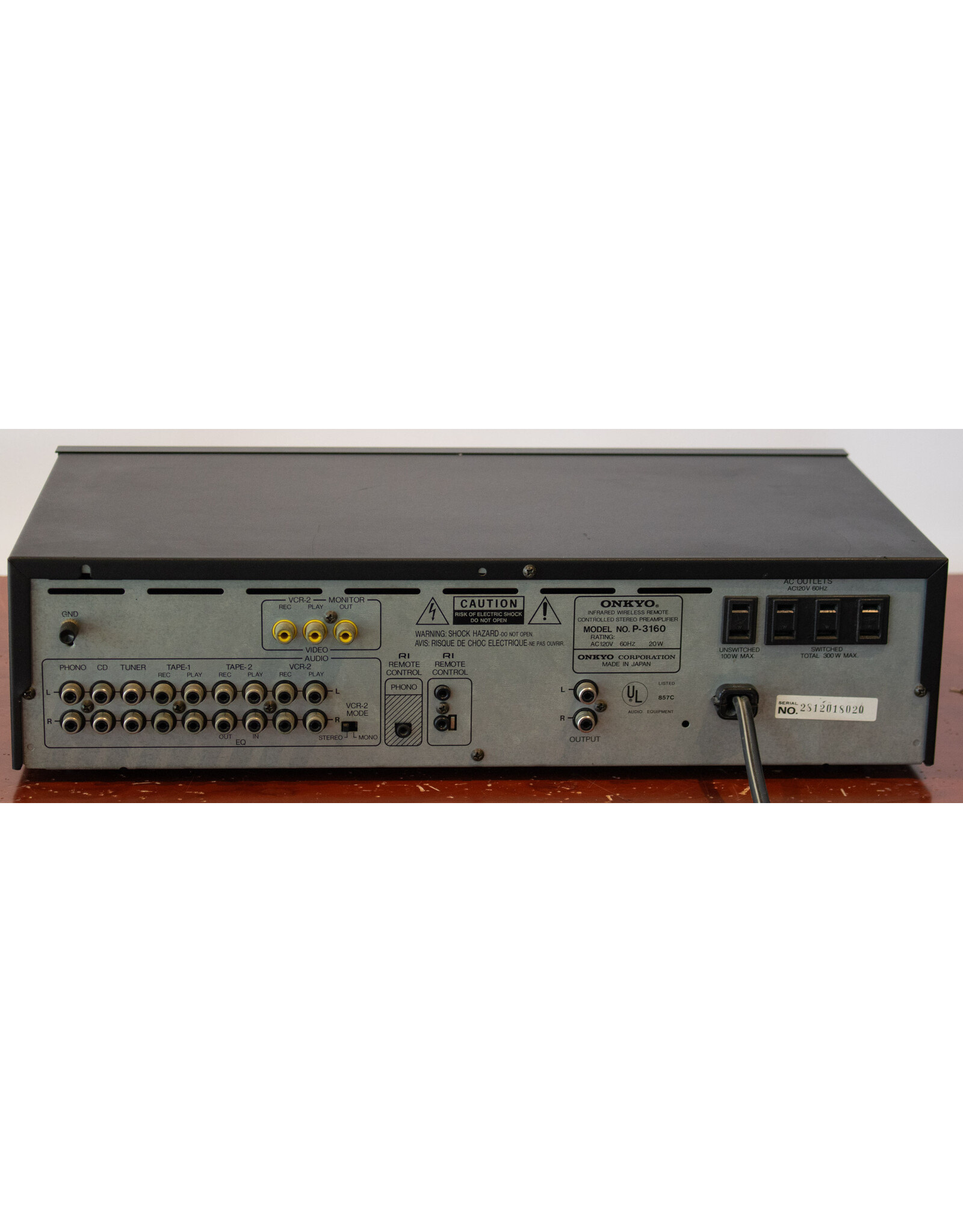 Onkyo Onkyo P-3160 Preamp USED