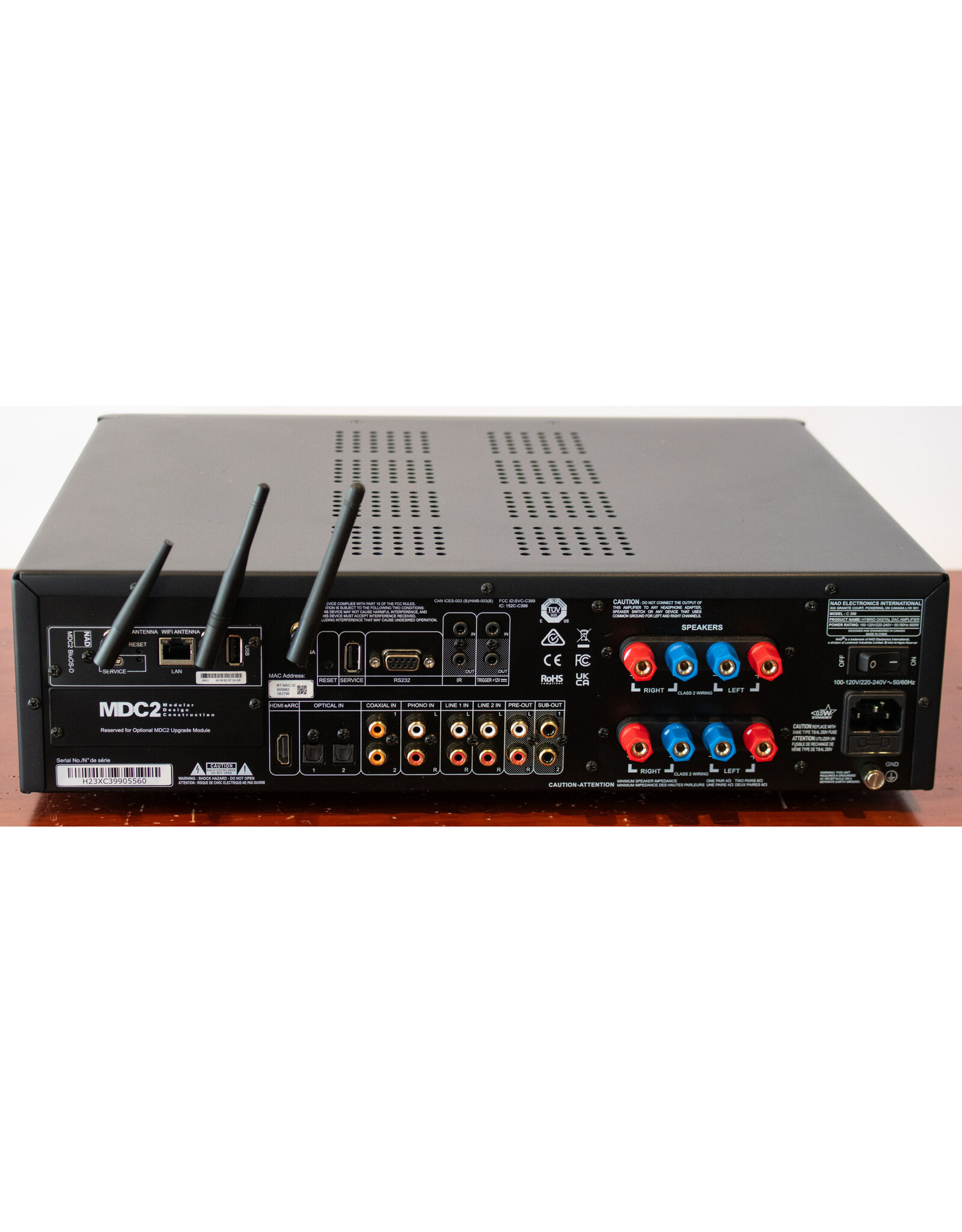 NAD NAD C399 BluOS Integrated Amp USED
