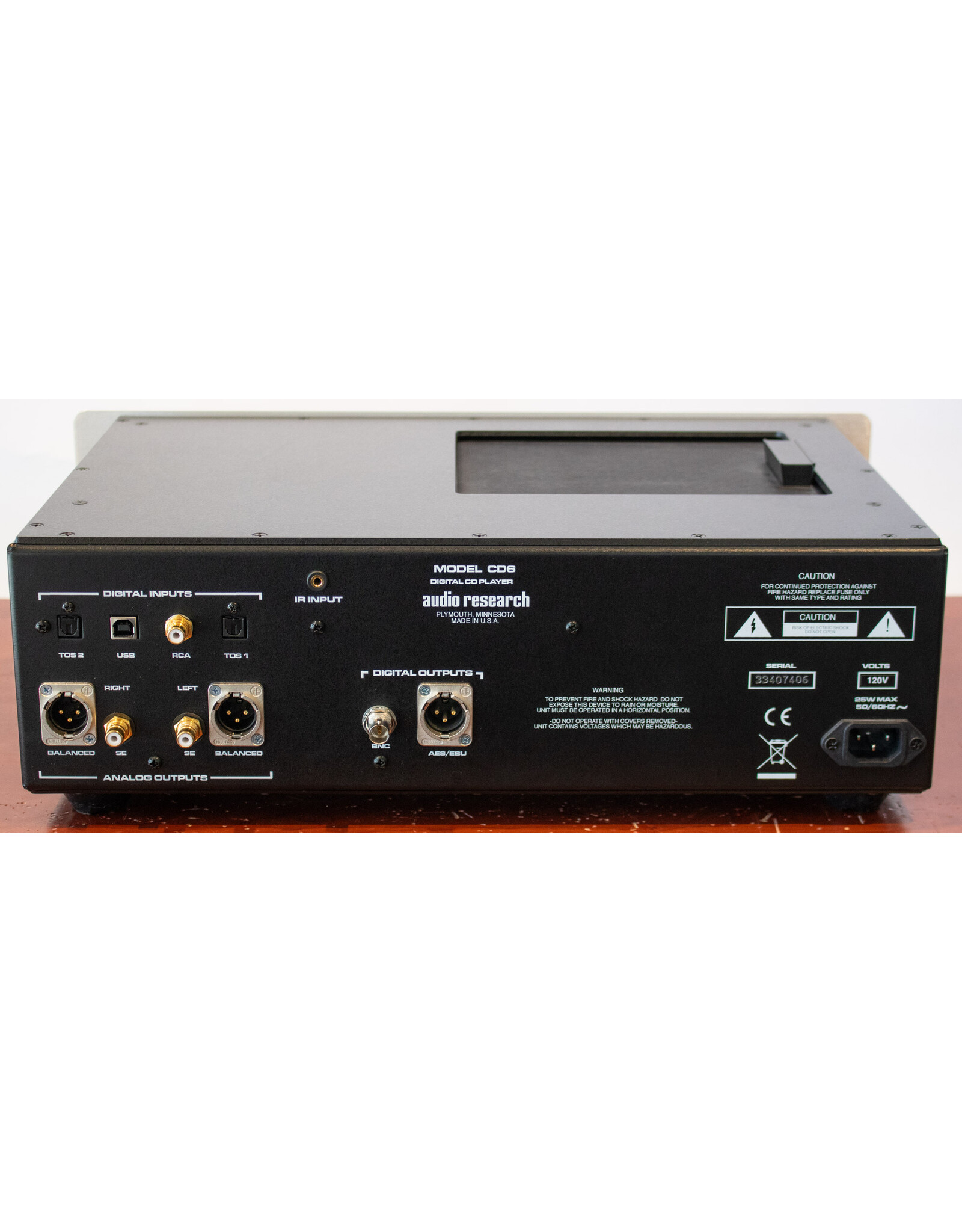 Audio Research Audio Research CD6 CD Player USED