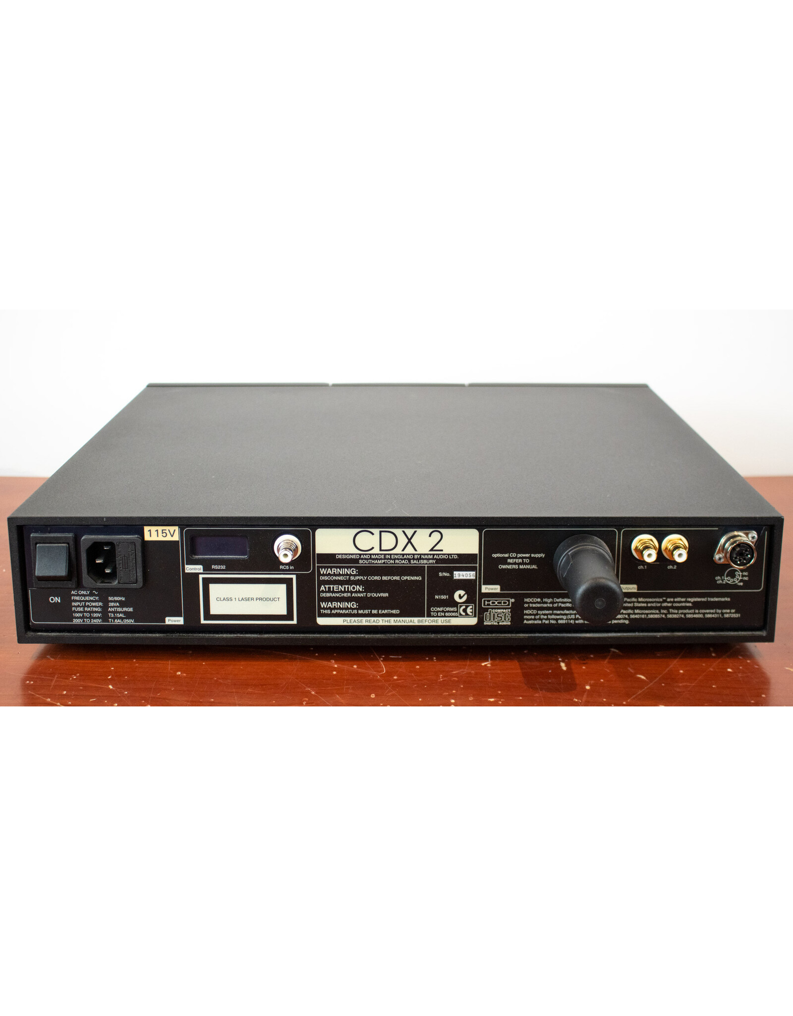 Naim Audio Naim Audio CDX2 CD Player USED